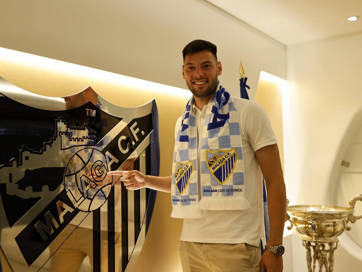 El delantero croata Roko Baturina el tercer fichaje del Málaga