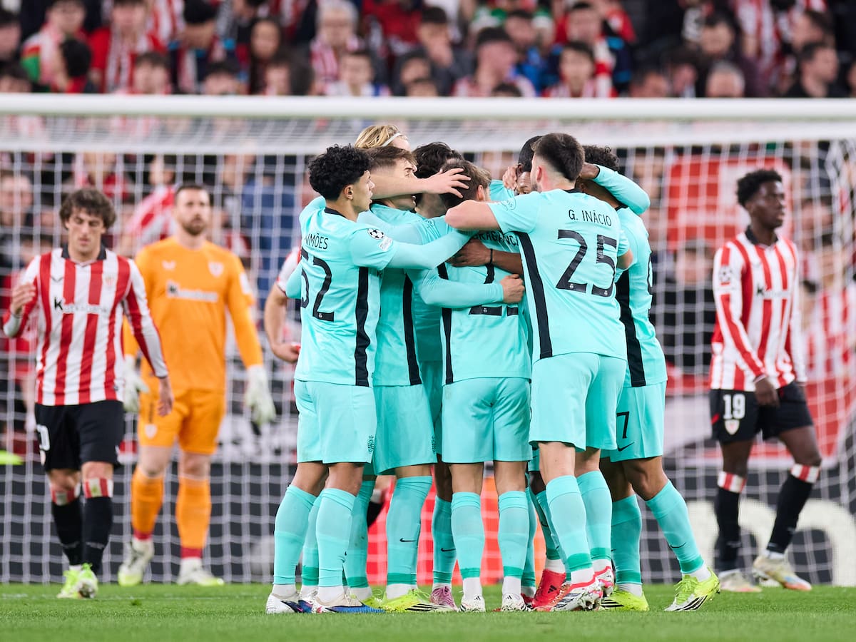 Athletic Club 2-3 Sporting de Portugal: resumen, resultado y goles del partido de la fase liga de la Champions League