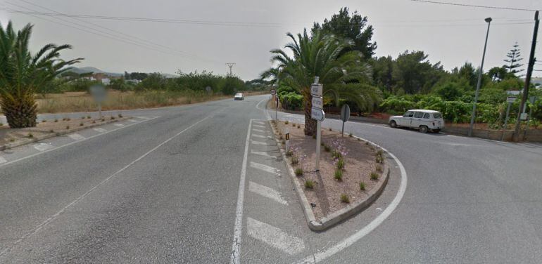 Imagen de la carretera de Ses Païsses