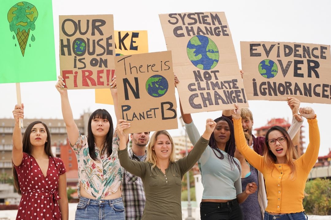 La huelga por la emergencia climática es promovida por los jóvenes.