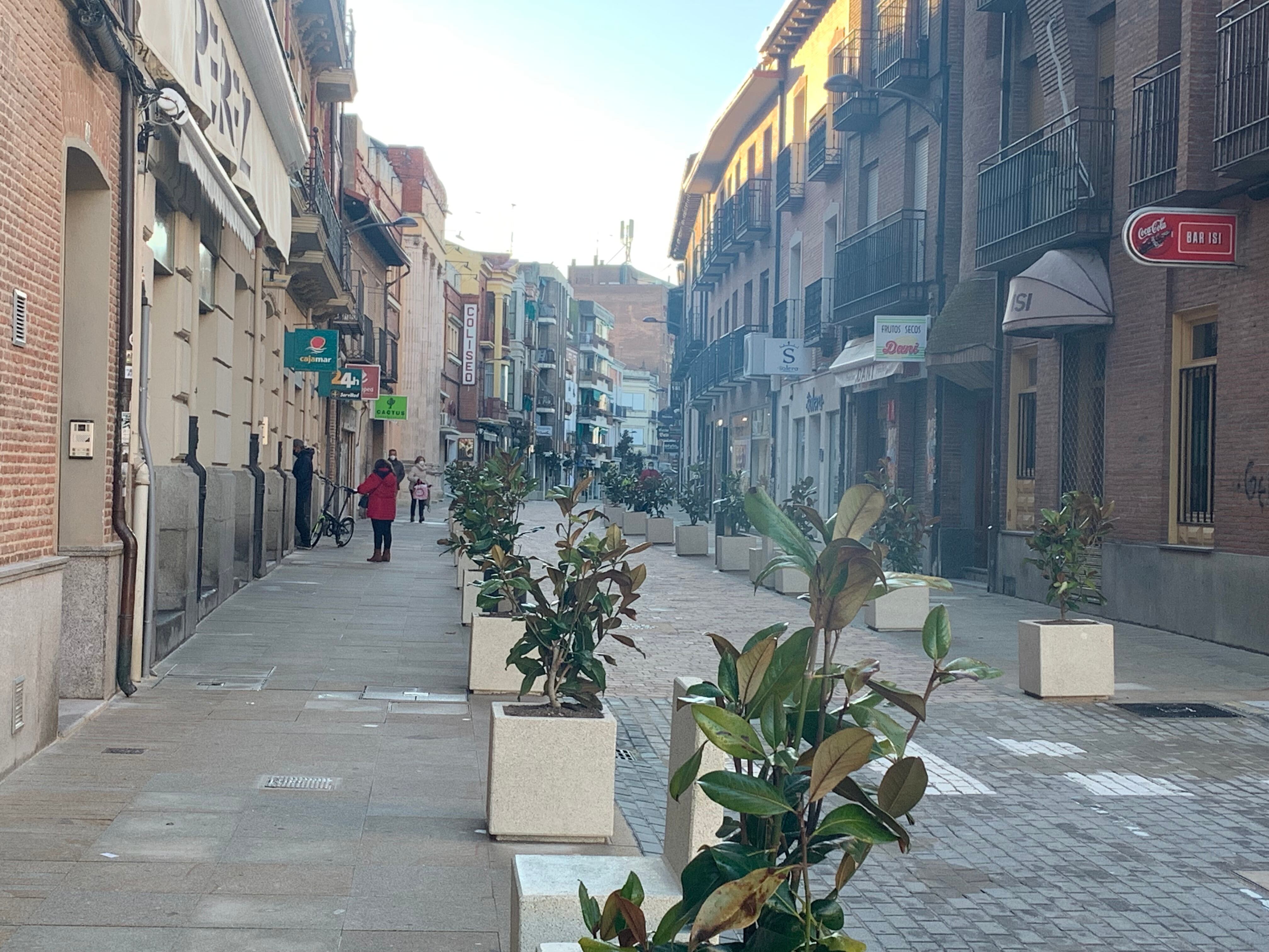 La calle Simón Ruiz está povocando diferencia de opiniones entre el gobierno y la oposición