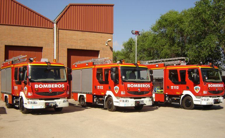 Uno de los siete parques de bomberos que tiene el SEPEI en la provincia de Albacete