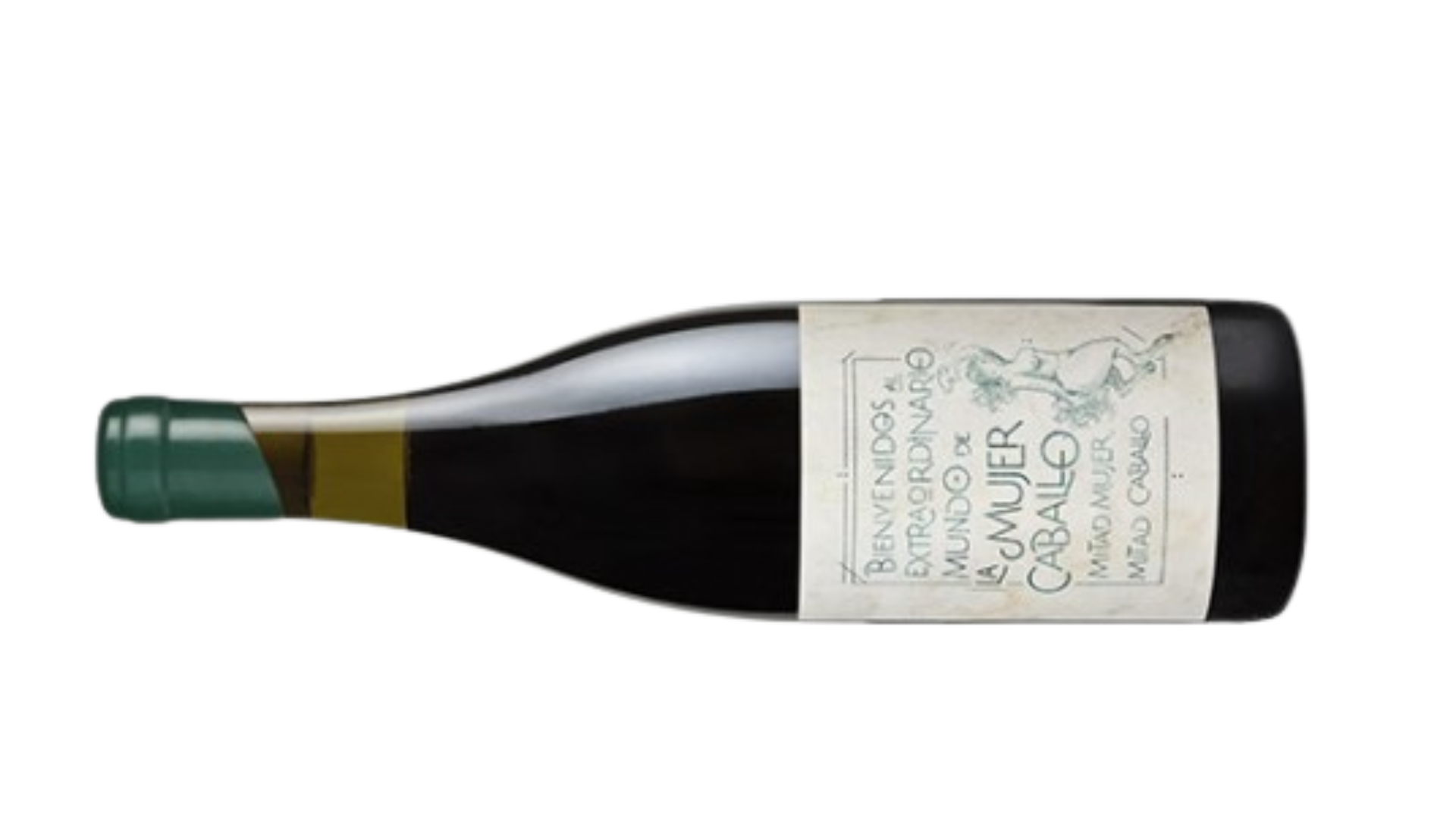 Bienvenidos al Extraordinario Mundo de la Mujer Caballo mitad mujer, mitad caballo (verde) 2020