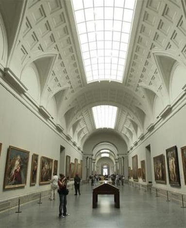 Sala del museo del Prado, en Madrid