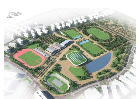 Plànol de la futura anella mediterrània.