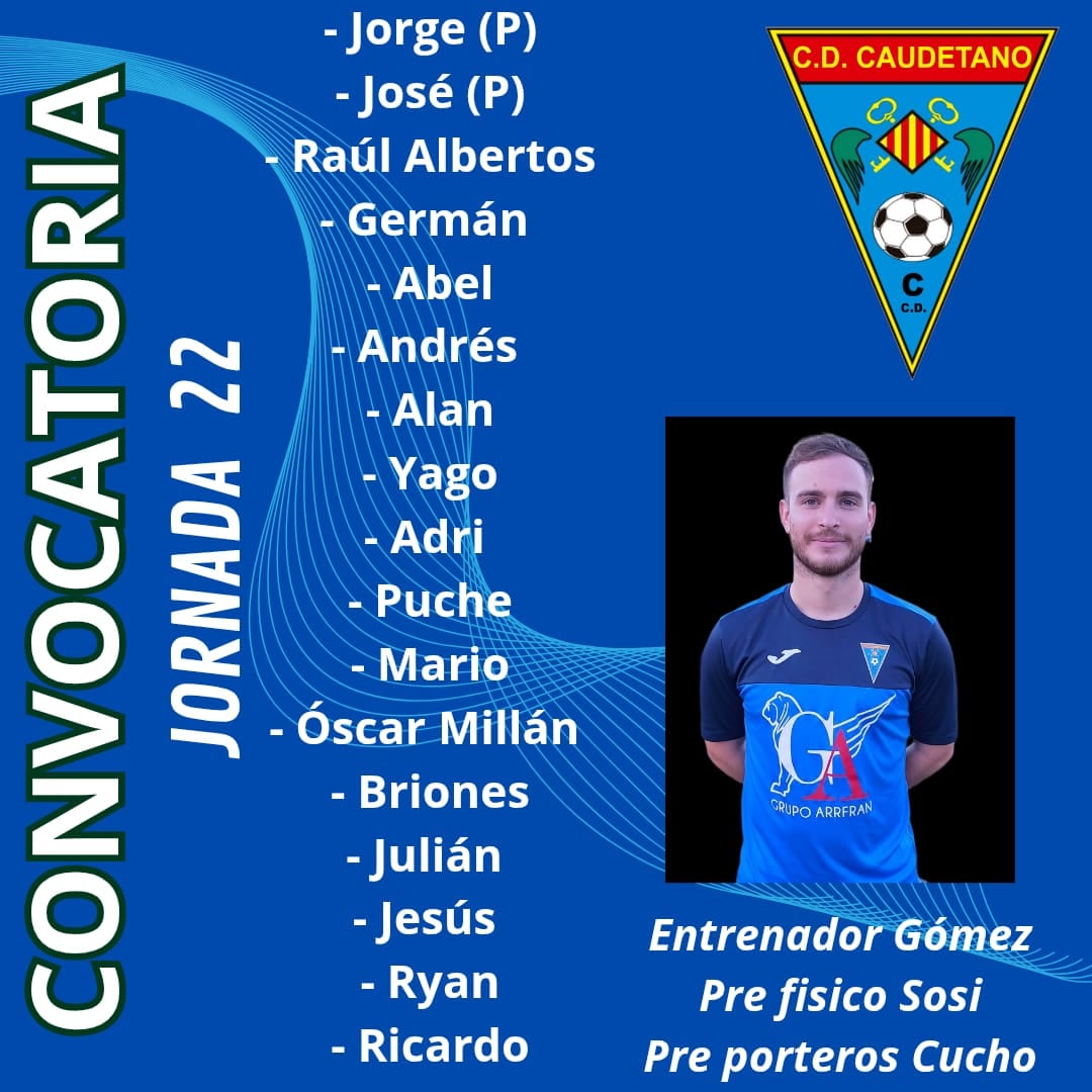 Convocatoria de la jornada