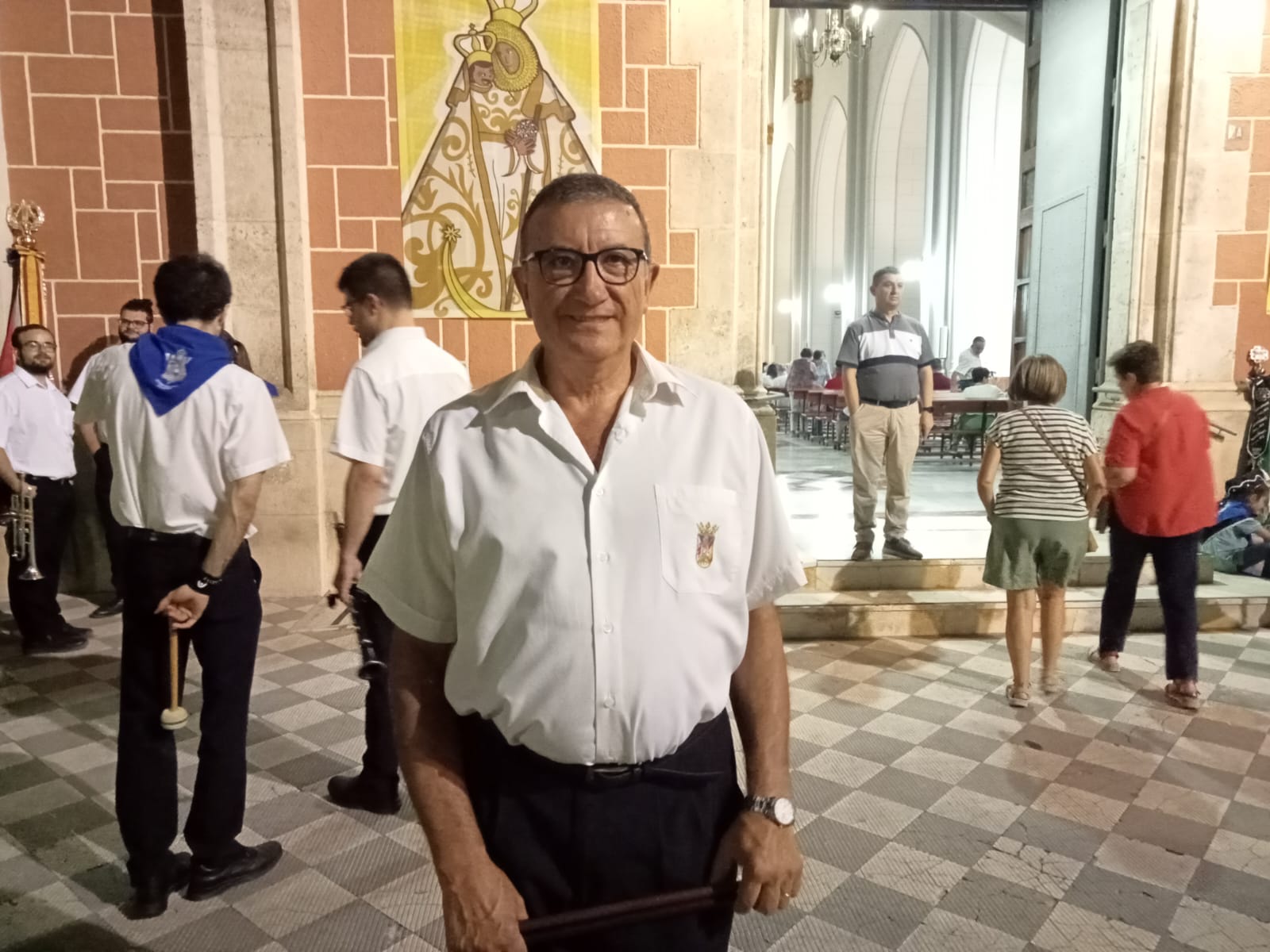 Antonio, esperando a La Morenica tras la Romería