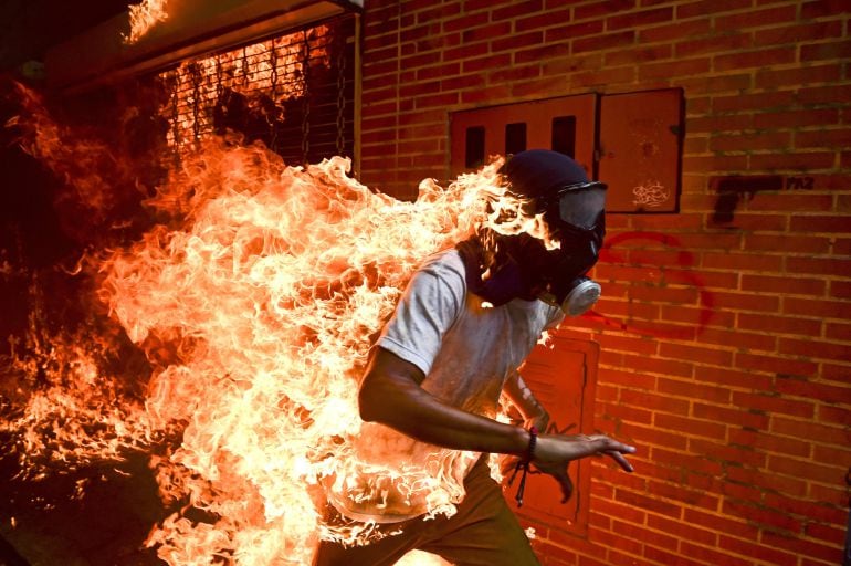 La fotografía ganadora del World Press Photo 2018.