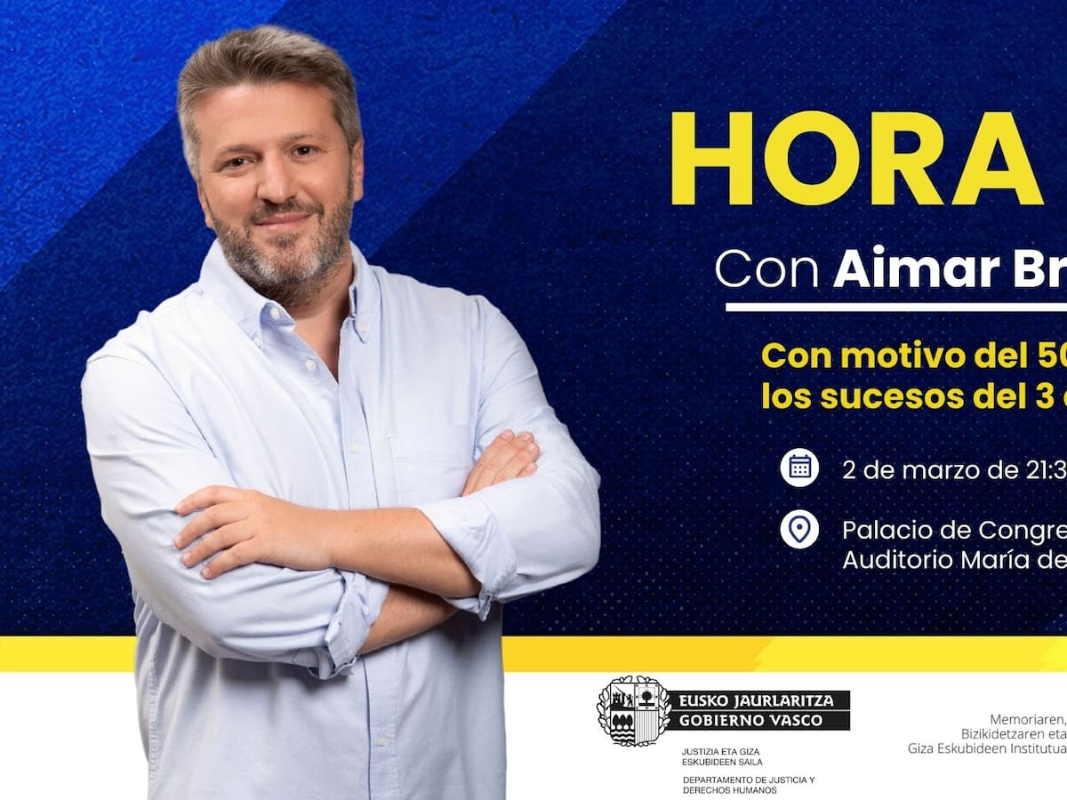 Hora 25 en directo desde Vitoria, con motivo del 50 aniversario de los sucesos del 3 de Marzo