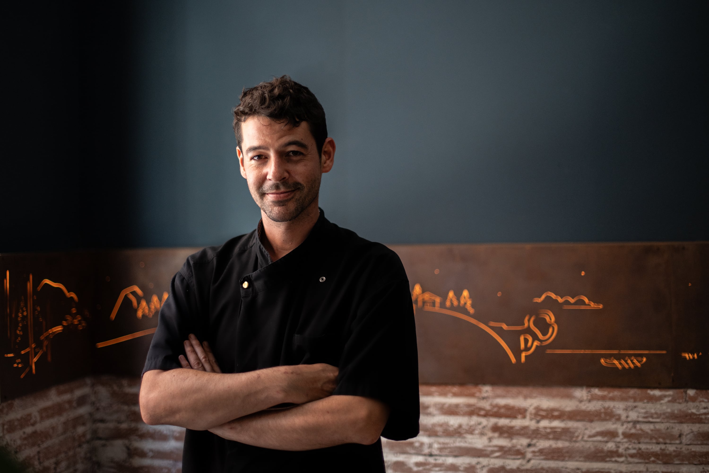 Diego Sánchez, chef de Amets.