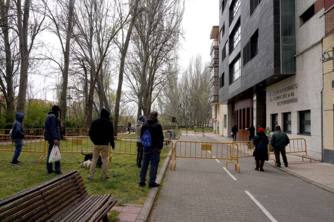 Instalaciones del albergue municipal de Valladolid