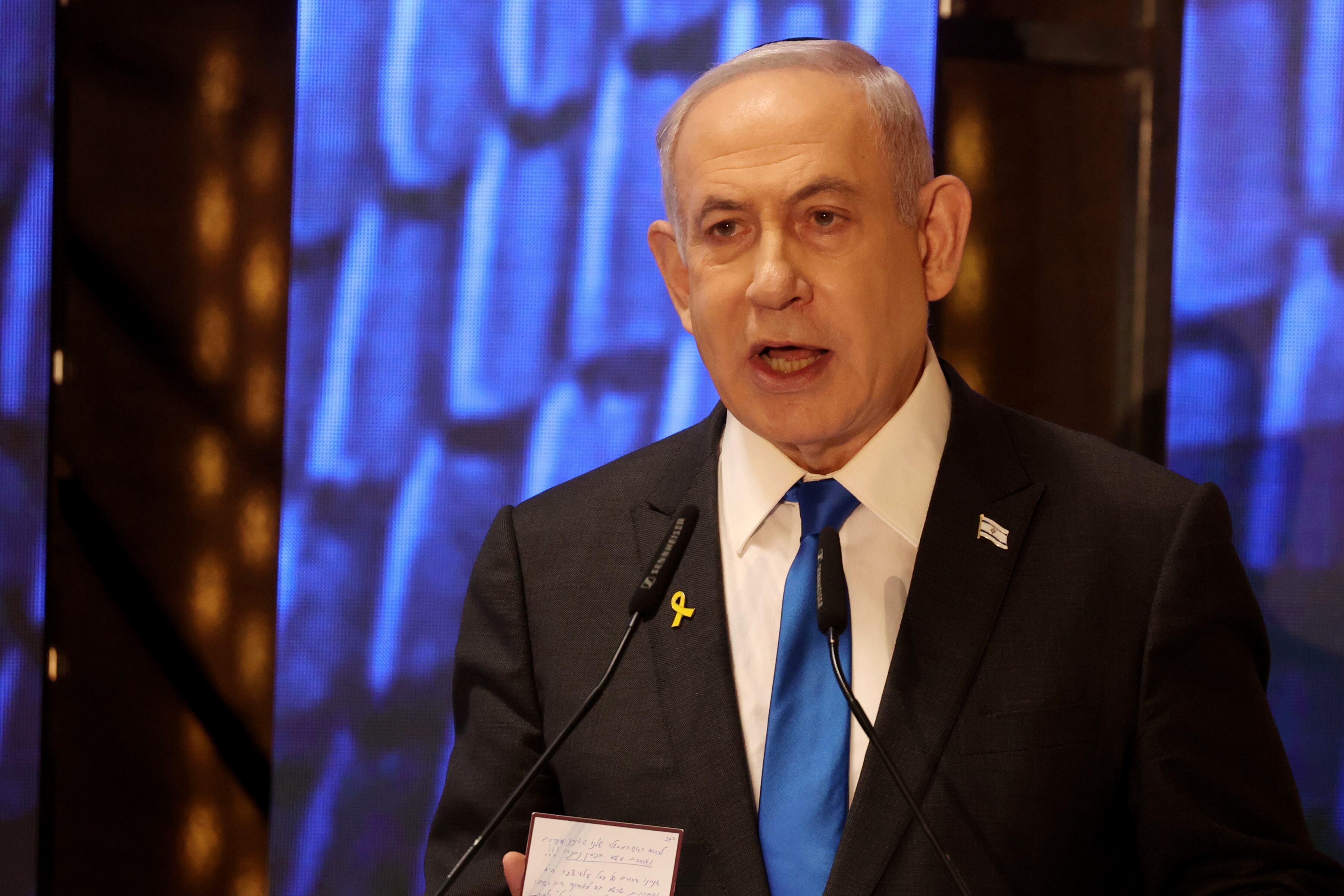 Benjamín Netanyahu, el primer ministro de Israel