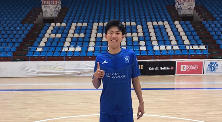 Keita Nakashima, en marzo pasado en A Malata