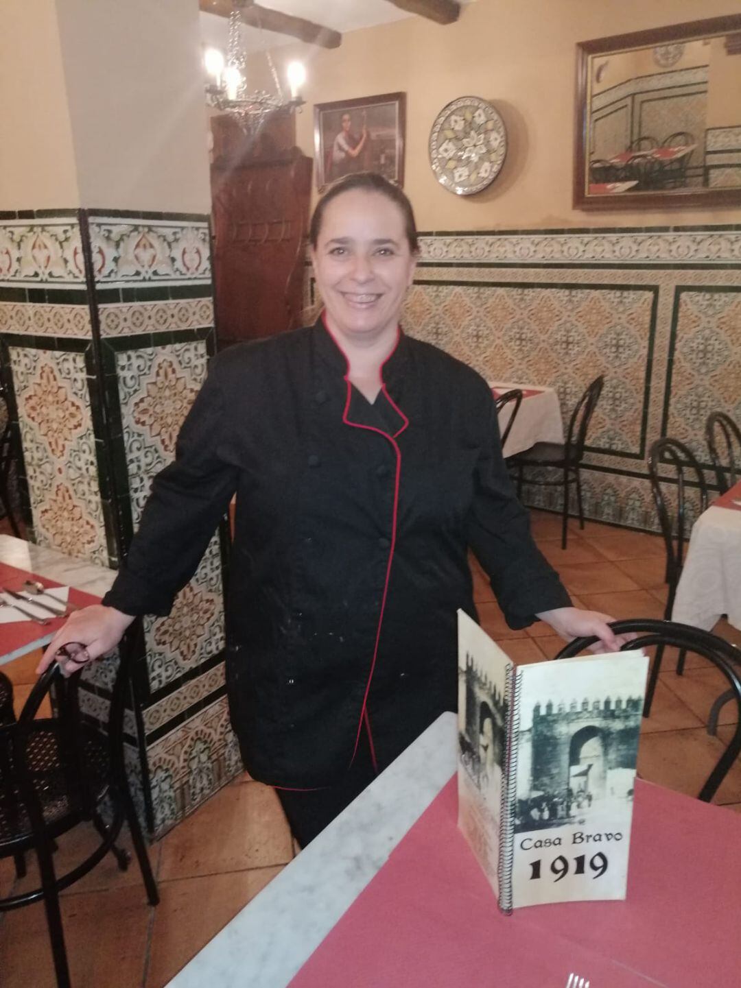 Elena Rojano en Casa Bravo.