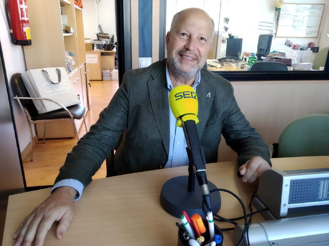 Javier Imbroda, consejero de Educación y Deportes de la Junta de Andalucía durante la entrevista en La Ventana Andalucía