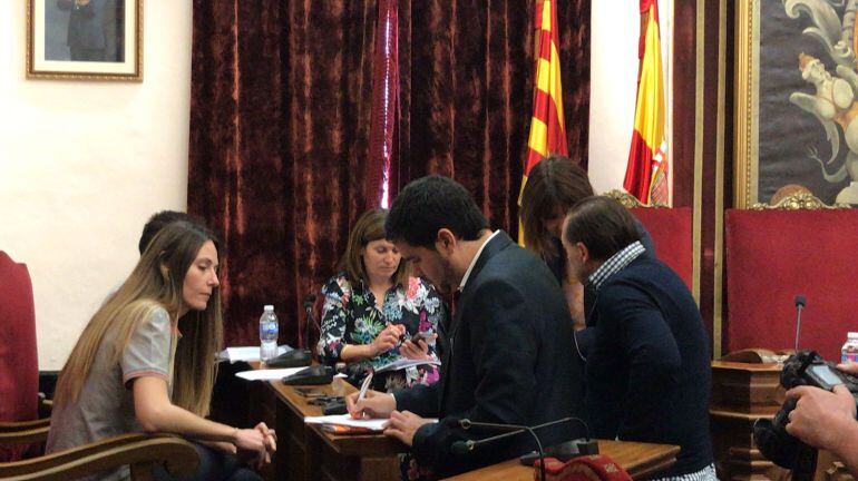 Ilicitanos por Elche, Ciudadanos, Partido de Elche y PP se ponen de acuerdo en el pleno