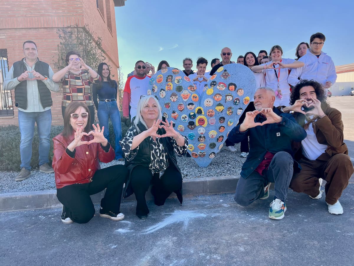 Fundación Térvalis clausura su 20º Aniversario con la instalación de una escultura colaborativa