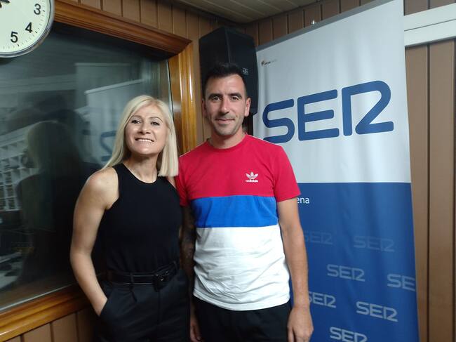 Jero Cerdán con Irene Gil
