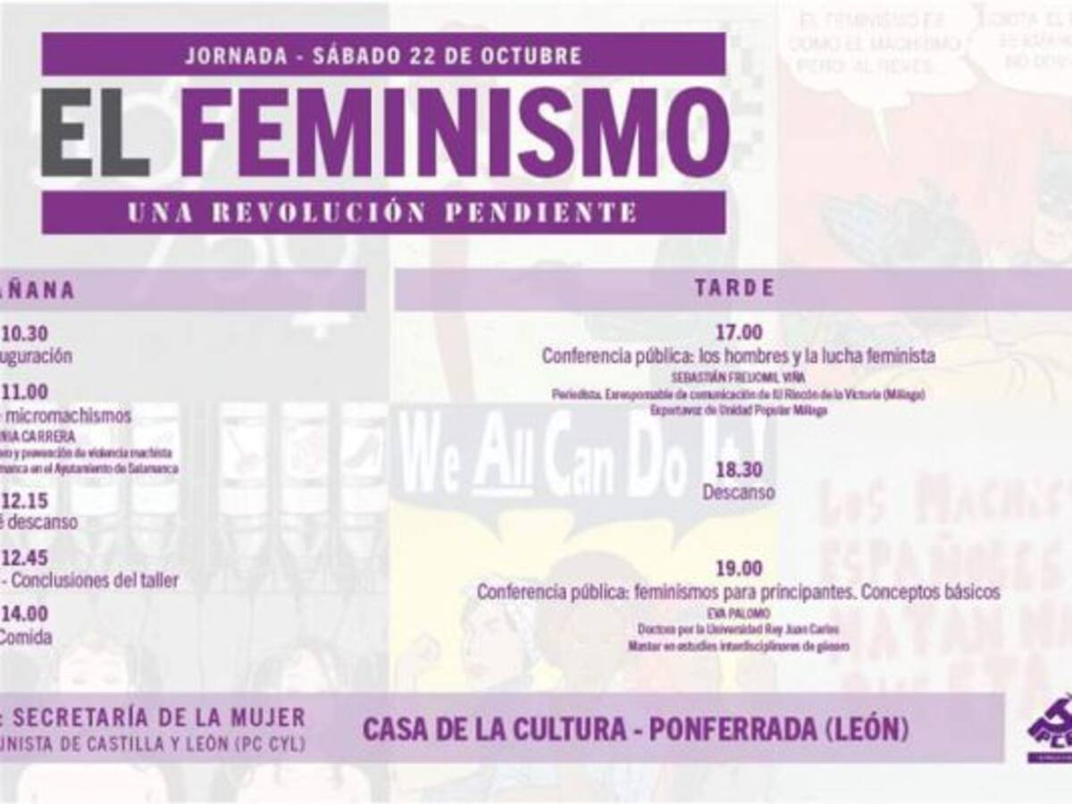 'Feminismo, una revolución pendiente'