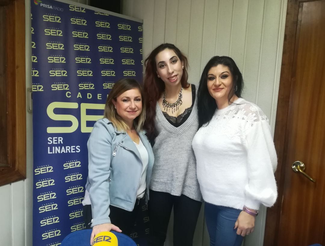 Eva Lechuga, Sheila Carmona y María José Camacho.