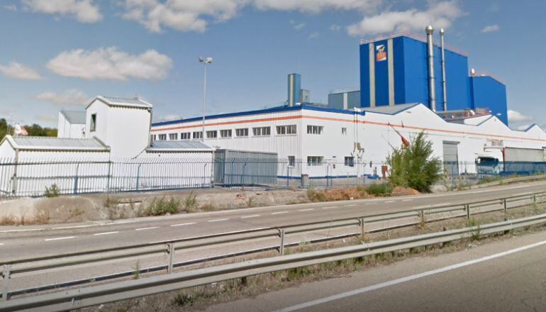 Instalaciones de la empresa C&D Foods junto a la autovía Burgos-Portugal