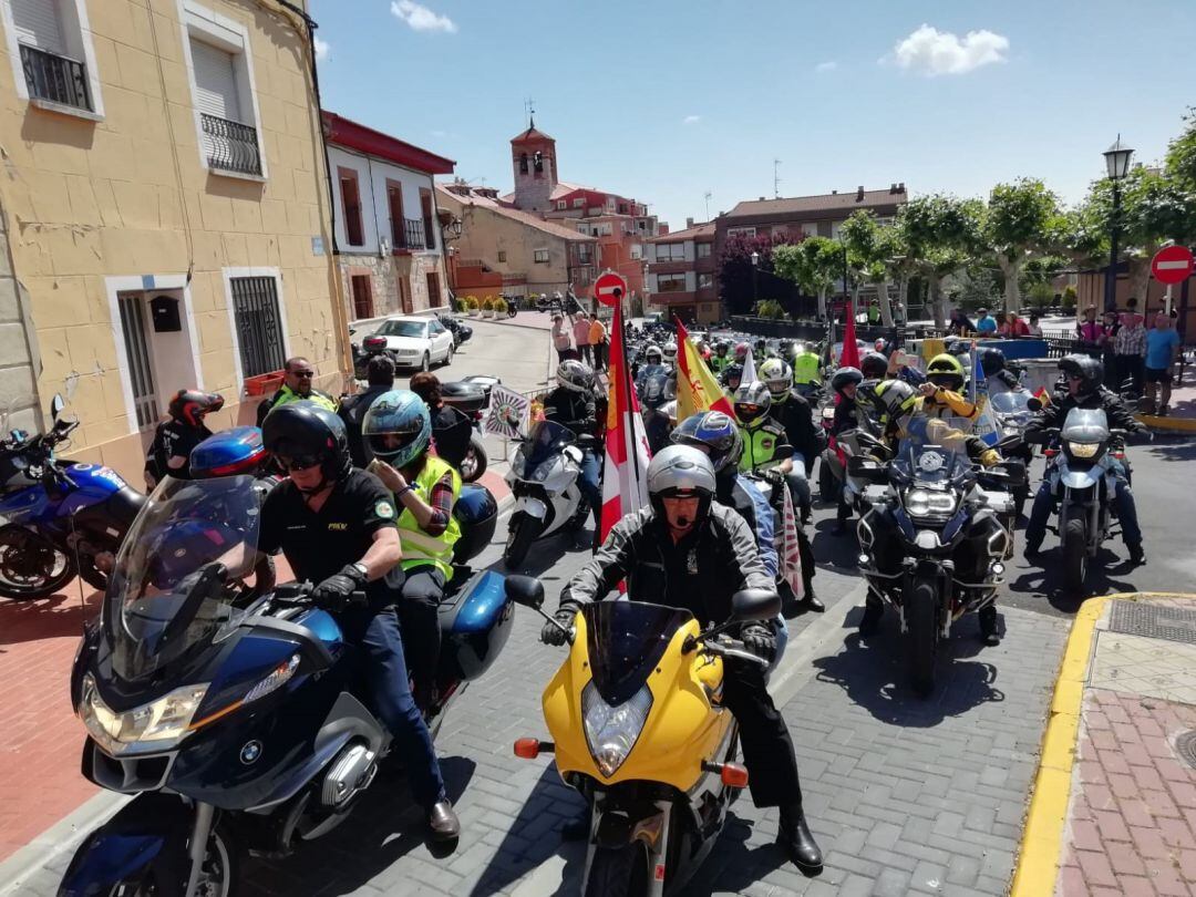 Concentración de motos