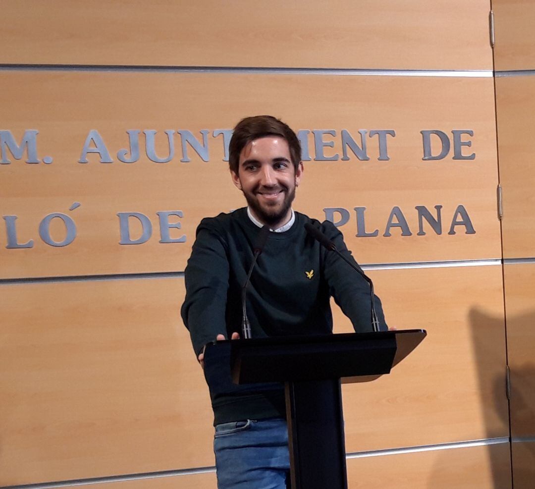 El concejal de Transición Ecológica del Ayuntamiento de Castelló, Fernando Navarro