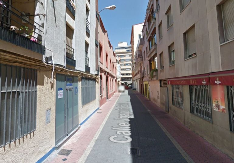 Vista de la calle peatonal Joaquín Costa