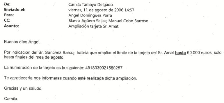 FOTOGALERÍA | Algunos de los correos que Bankia ha enviado al tribunal