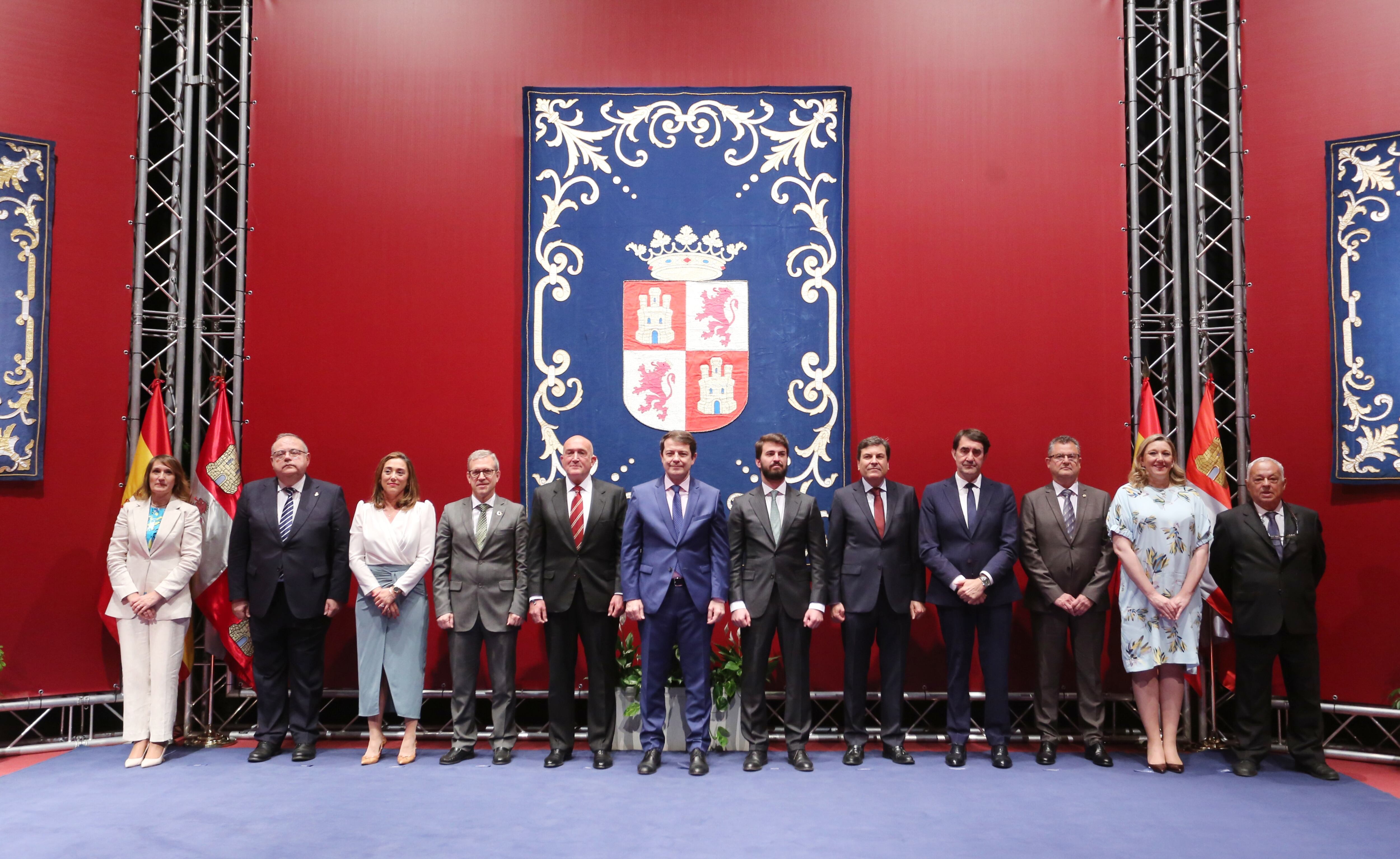 Toma de posesión de los consejeros de la Junta de Castilla y León