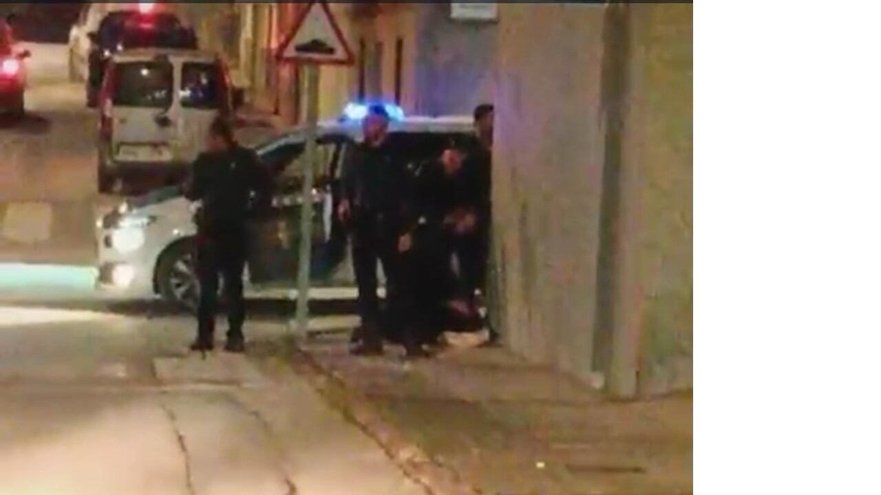 Detención de los acusados