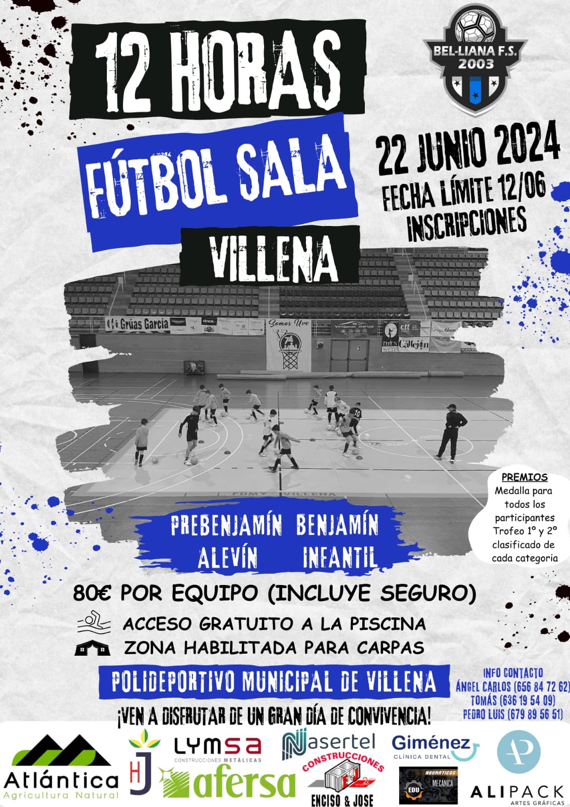 12 horas futbol sala