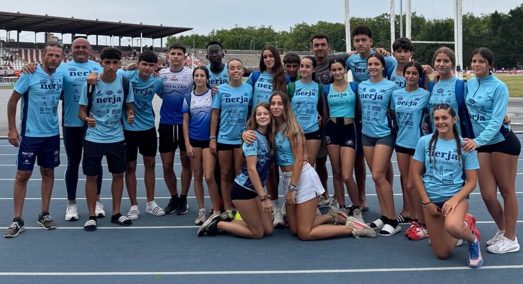 2º relevo 4x100  - Club Nerja Atletismo