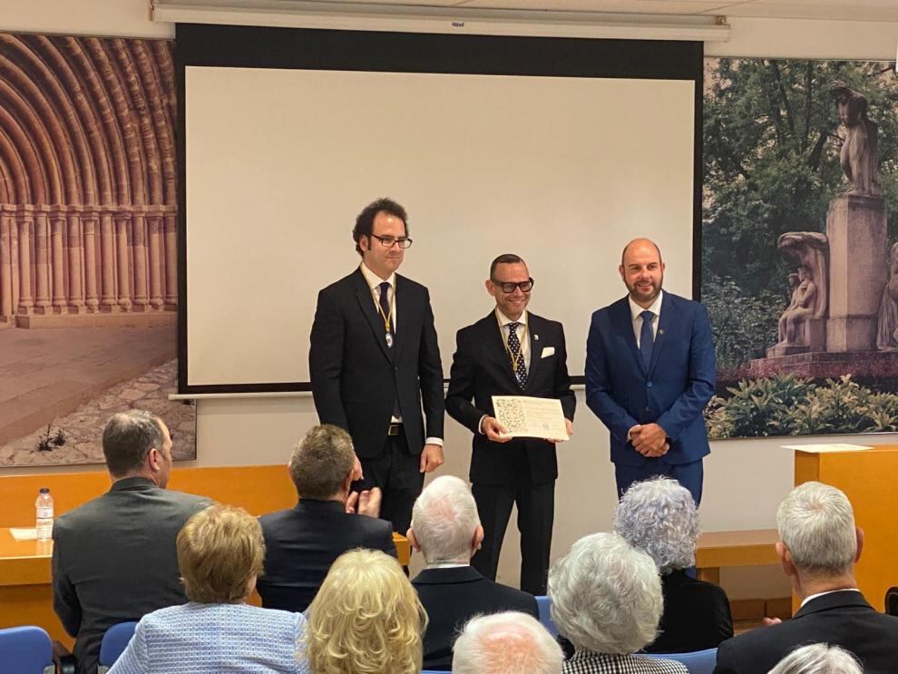El director general de Cultura ha participado en el acto de conmemoración del 50 aniversario del Instituto de Estudios Sijenenses