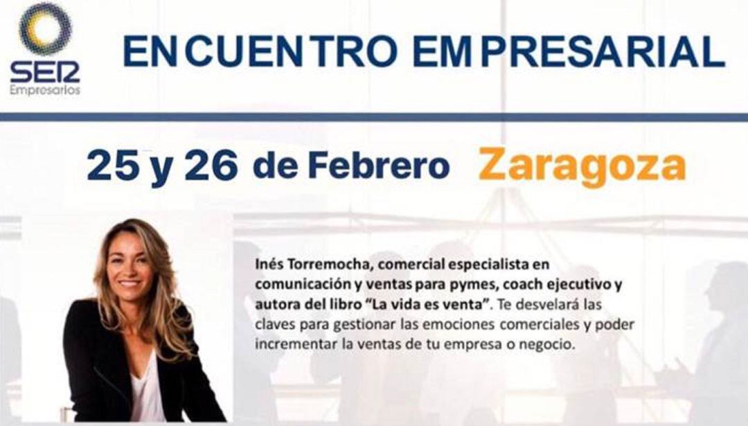 Inés Torremocha, en SER Empresarios 2020 en Zaragoza