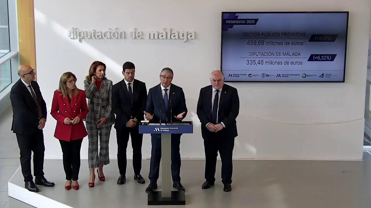 Momento de la presentación de presupuestos