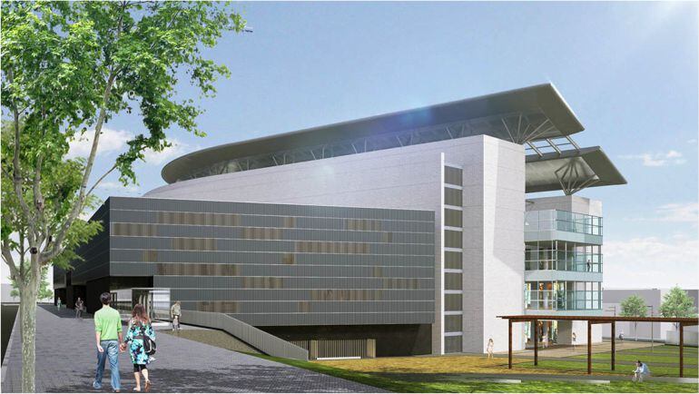 Imatge virtual del futur complex comercial del Parc Sant Jordi