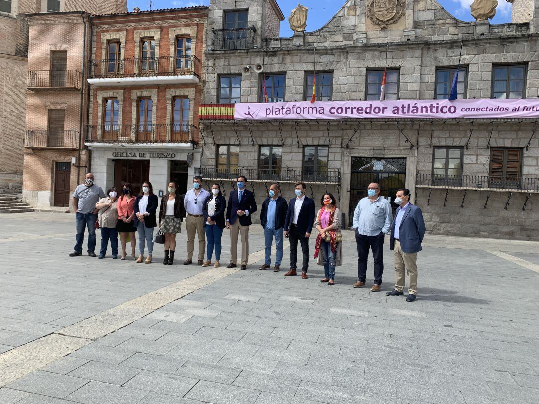 La plataforma siempre ha contado con el apoyo del ayuntamiento medinense