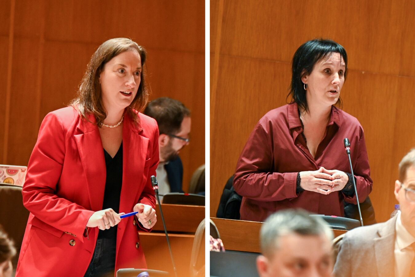 María Rodrigo y Lorena Canales