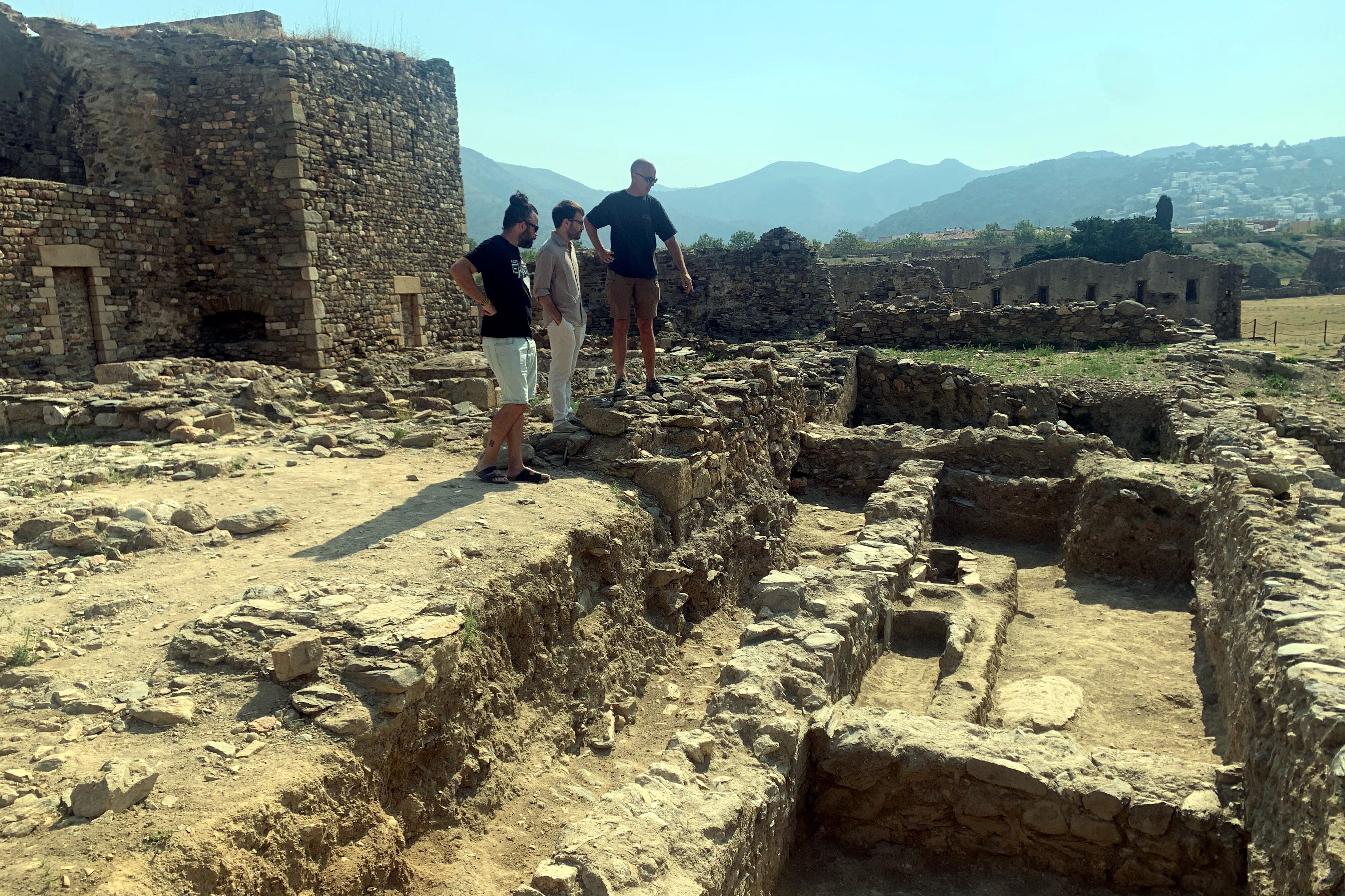 Les troballes, a la Ciutadella de Roses