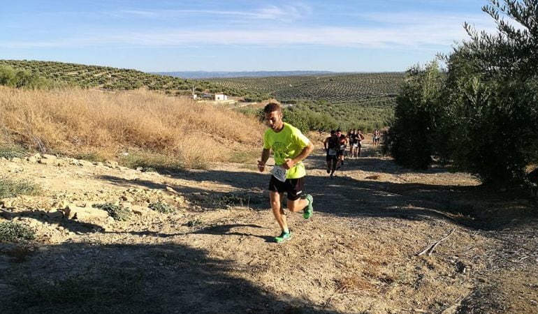 Participante en el Duatlon de Porcuna