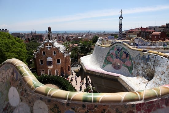 Una imagen del Park Güell