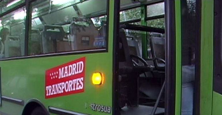 Autobus del consorcio regional de transportes de la Comunidad de Madrid