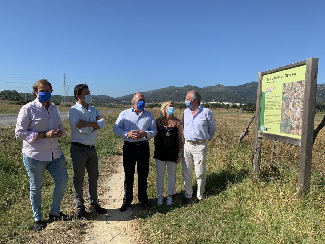 Visita a la Puerta Verde de Algeciras. 