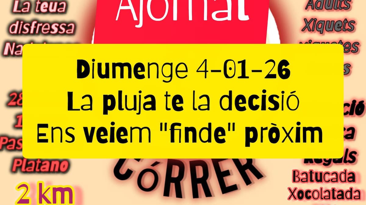 Biar aplaza una semana la San Silvestre.