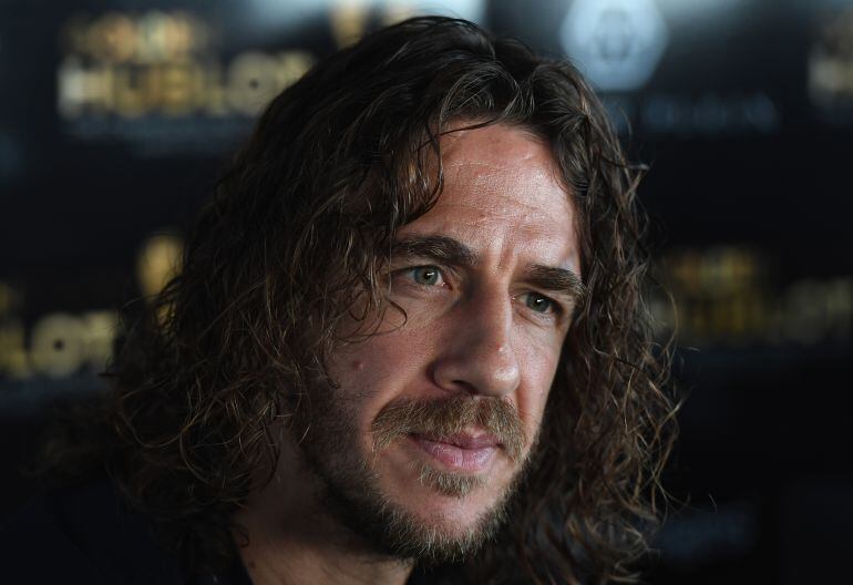 Primer plano de Carles Puyol