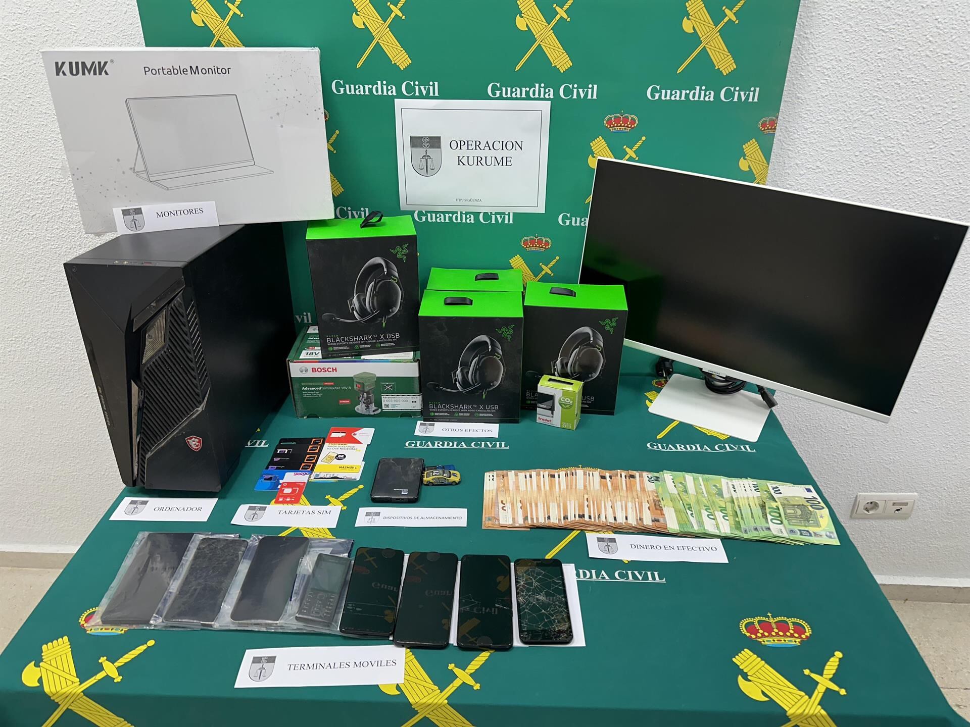 Desarticulado en Castellón y Valencia un grupo criminal dedicado a estafas en el transporte de mercancías