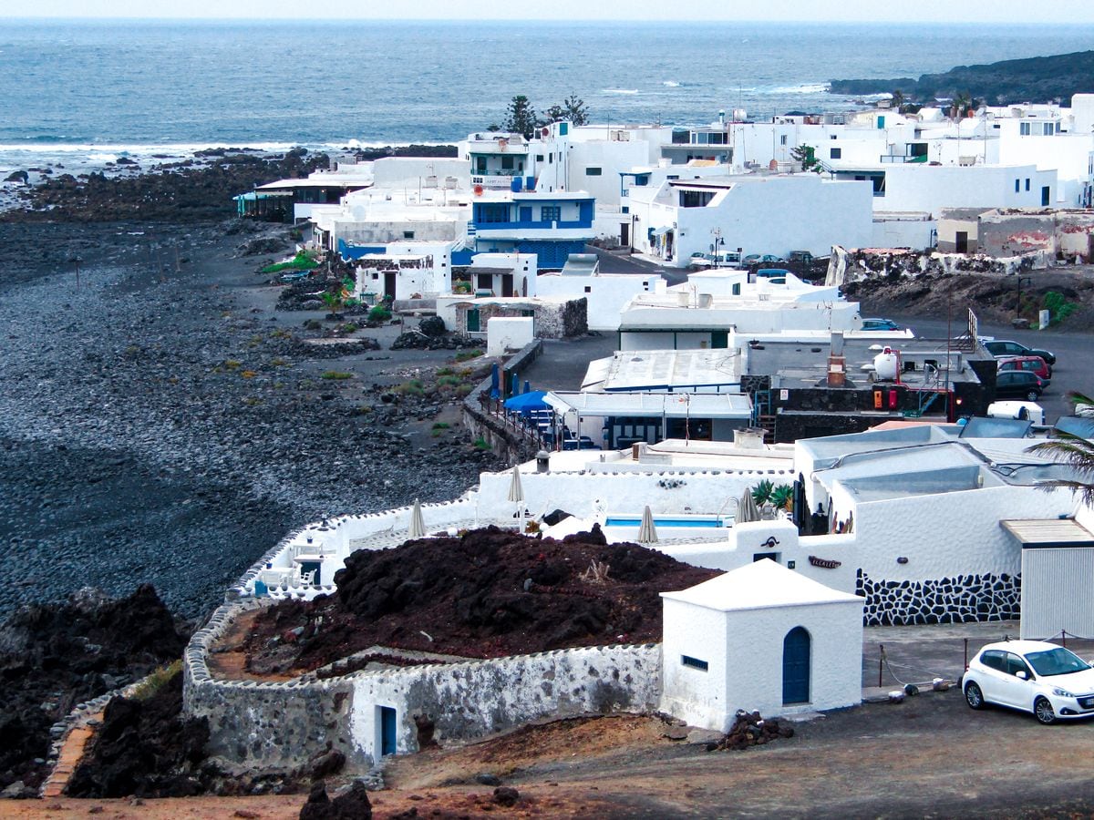 El Golfo, en el municipio de Yaiza (Lanzarote).