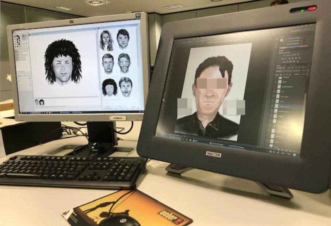 Els Mossos dibuixen els retrats robot amb ordinador des de fa un any