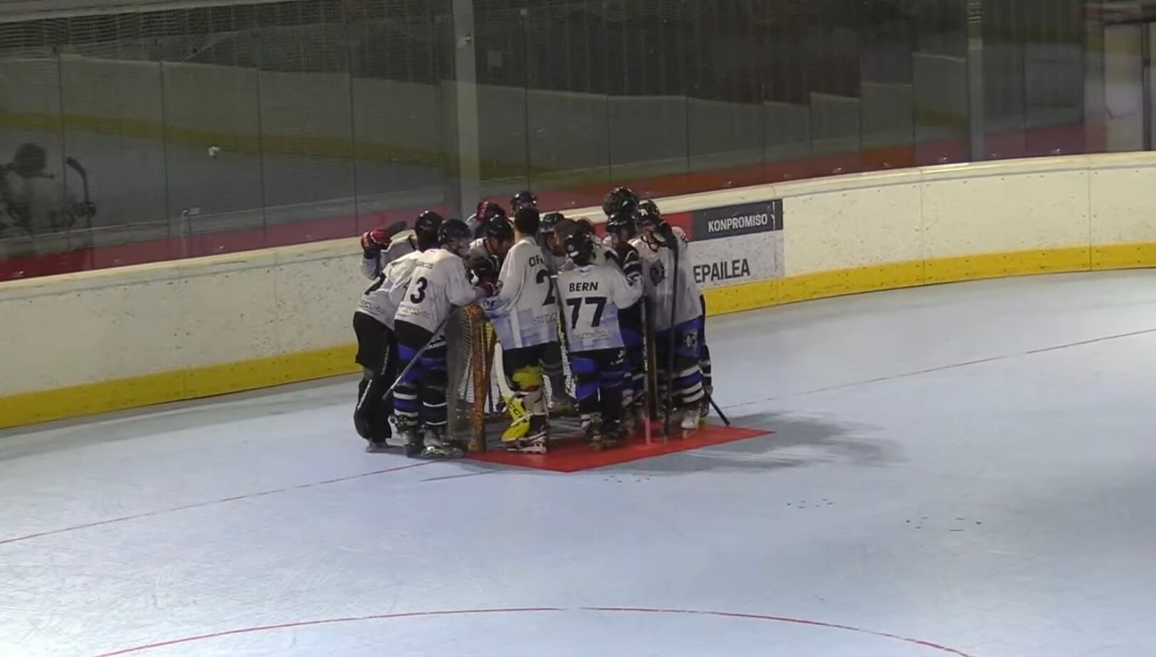 El equipo, tras el triunfo